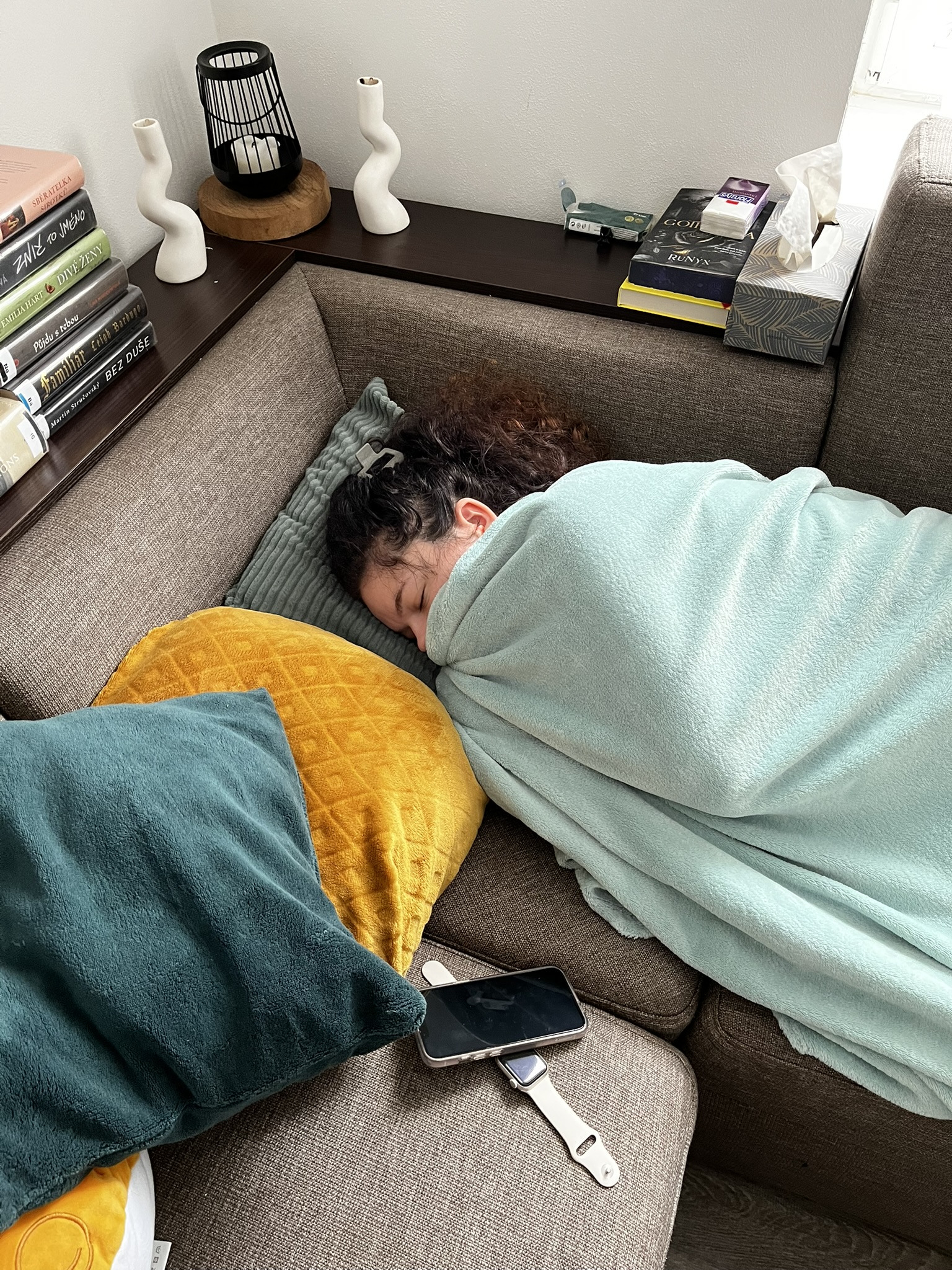 Půčiš hibernující v hlubokém spánku